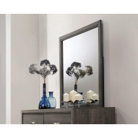 Coaster Furniture 212424 Watson Mirror Grey Oak